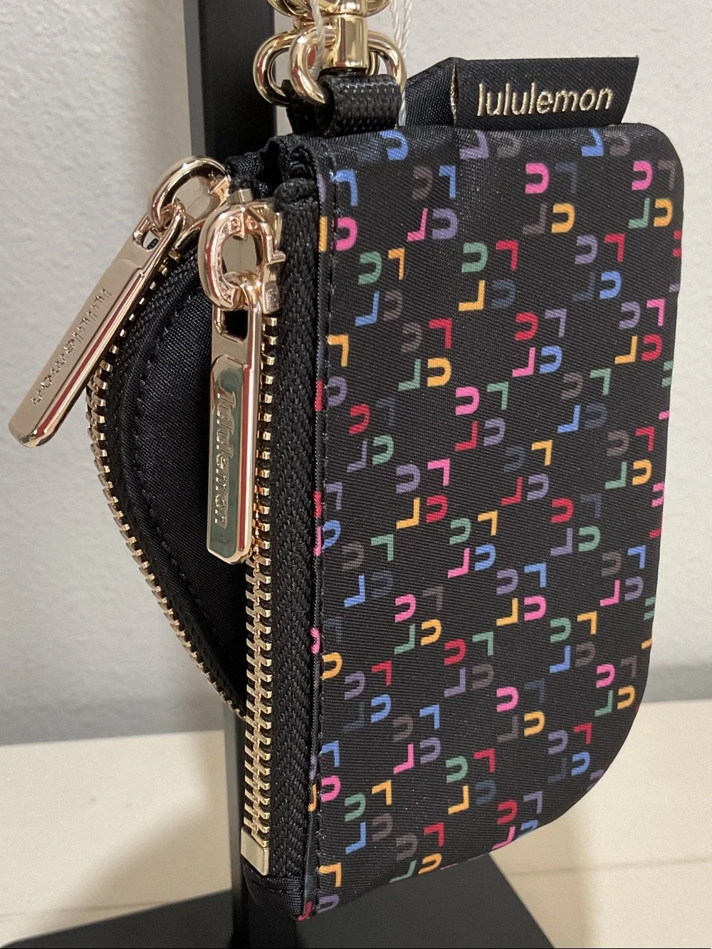 lululemon athletica Rainbow Dual Pouch Wristlet- LUBM